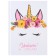 Notepad A6 "Unicorn", 64 sheets, in a solid cover, Minnie Mouse and unicorn