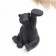 Figure "Bear" black, 17cm