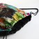 Back for shoes on the lace, green color/multi -colored