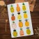 Kitchen towel "Pineapple" 35x60 cm