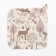 Set of kitchen. Forest Dwellers: mittens 20x27 cm, take 19x19 cm, 100% HL