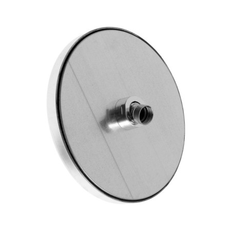Stationary Lake Zein, 1 mode, round, d = 20 cm, plastic, chrome-1