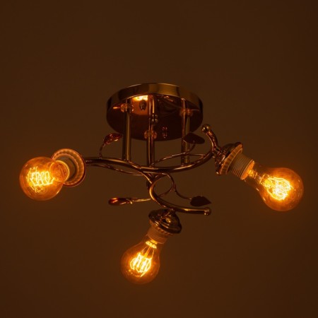 Greta chandelier BP 3x40W E27 Gold Model: 2600553-2