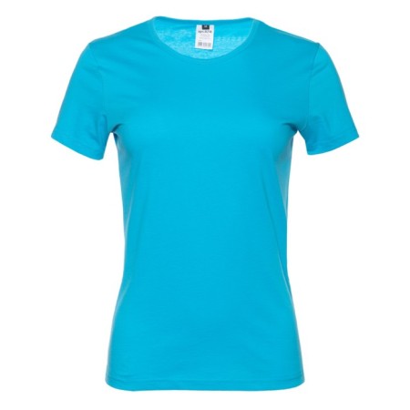 Female T -shirt, size 42, turquoise color