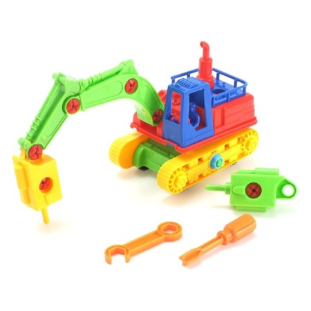 Designer machine "Excavator", 33 parts, mix-7
