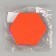 Set of figures from EVA "hexagon", 12 pcs., Mix color