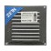 Ventilation grate Zein Lux RM1515SR, 150 x 150 mm, with a grid, metal, silver