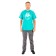 T-shirt Payer World Tour, Cotton, Tiffany, Rr. XL