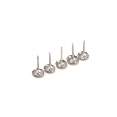 Tundra nails, decorative, 8x15 mm, chrome, 500 pcs-14