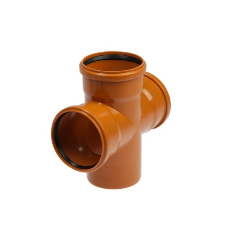 Cross sewer Flextron, D = 110 mm, 90 °, external-1