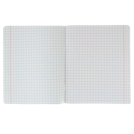 Notebook 12 sheets large cage "Green cover", with a multiplication table, heat packing 25 pcs-1