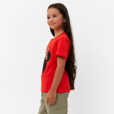 T-shirt Children's Minnie Mouse, height 86-92, red-2