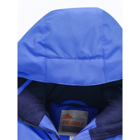 Ski costume for a boy, height 104 cm, blue color-6