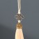 Suspension textiles, plastic "Knot of happiness and infinity" bodily 0.7x1x9.5 cm