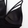 Women's swimsuit Minaku on lacing, black color, size 50
