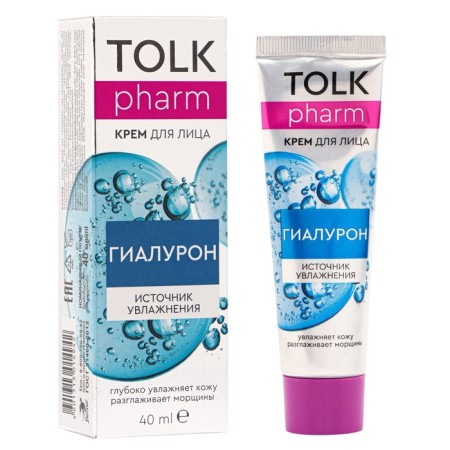 Facial cream Tolk Pharm "Gialuron", 40 ml-4