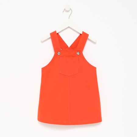 Sarafan jeans kaftan p. 34 (122-128), orange-8