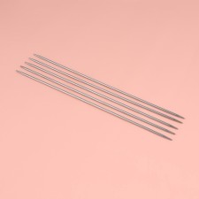 Knitting knitting needles, hosiery, d = 3 mm, 24 cm, 5 pcs