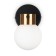 Wall lamp (sconces) Gatsby, 1xg9, brass color