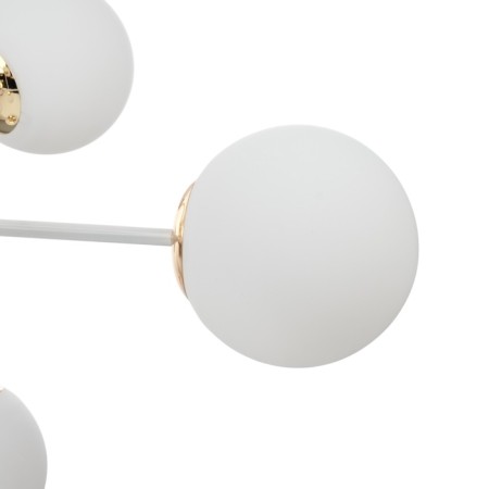 Causte "Punto" 9he27 white-gold 76x76x78 cm-7