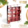 New Year. Box for 12 sweets "Santa Claus", 19 x 15 x 3.6 cm, confectionery packaging