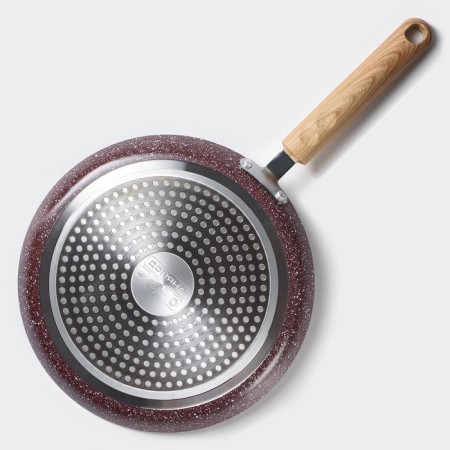 Pan of the pancake shade Grit, D = 24 cm, Soft-Touch handle, anti-stick coating, induction, brown color-5