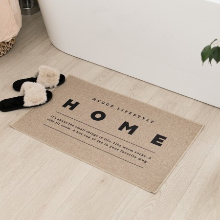 Bathroom mat Ethel "Home", 48x78 cm
