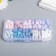 Surgus set "Pink and Blue" pastel matte 10 colors 12.7x6.5x2 cm