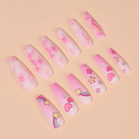 Failures overheads with clips 12pcs baby ballerina varots to/Cor QF-2