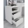 Mobile cabinet "Paris", 372 × 432 × 635 mm, white color