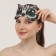 Mask for sleep "Kisa", 19 × 11 cm, elastic band is single, multi -colored