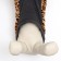 Sweatshop with a hood "Leopard", size XL (DS 36, Osh 42, Osh 48 cm)