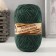 Yarn "Nosomic supplement" 100% polypropylene 200 ± 20m/50g set 2pcs (green, snow -white)