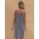 Female dress, size Xs, gray color