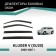 Defly window deflectors for Toyota Kluger V (XU20), 2000-2007