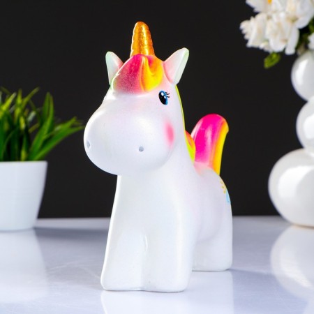 Piggy bank "Unicorn" Rainbow, 21x19cm-1