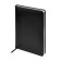 Diary Leduced A5+, 136 sheets of Sidney Nebraska, solid cover, artificial leather, lies, a silver cut, a key 70 g/m2, black