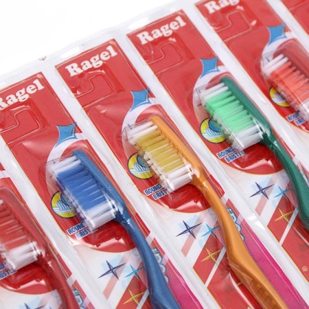 Medium stiff toothbrush, 1 pc.-1