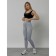 Femic fitness legins, size 42, gray color