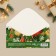 The envelope for the money "Time of New Year's Magic", spruce branches, 16.5 x 8 cm, New Year