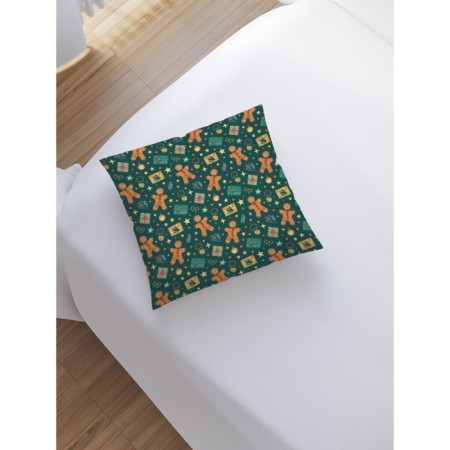 Decorative pillowcase "Christmas mood", on a zipper, size 45x45 cm-1