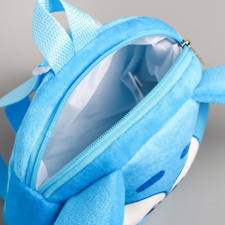 Baby Blue backpack, 18.5 cm x 5 cm x 18.5 cm "Krosh", Smeshariki-3