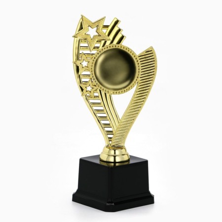 Award figure Cup, gold, plastic stand, 22 x 9.5 x 7.5 cm-1