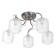 Cell chandelier Betty 5x40W E14 chrome 54x54x29 cm