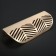 Cappio handle, m/o 96 mm, with a pattern, matte gold color
