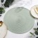 Serving shade "Classic", color green, d 38cm