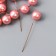 Decor for creativity "Ball pink pearl" d = 1.5 cm set 20 pcs 6x1.5x1.5 cm