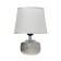Traffic lamp with a lampshade Risalux “Rain Drops”, 1 × 40 W, E27, Silver, 17.5 × 17.5 × 23.5 cm