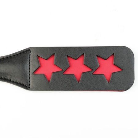 Shlepalka, BDSM accessory of the Oka-Khpoki star, 38 x 5 cm, PVC, black-3