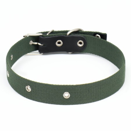 The tarpaulin collar single-layer, 66 x 3 cm, Osh 33-60 cm, dark green-1